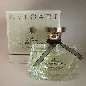 RARE, DISCONTINUED Bvlgari Mon Jasmin Noir L'Eau Exquise Eau de Toilette 50ML